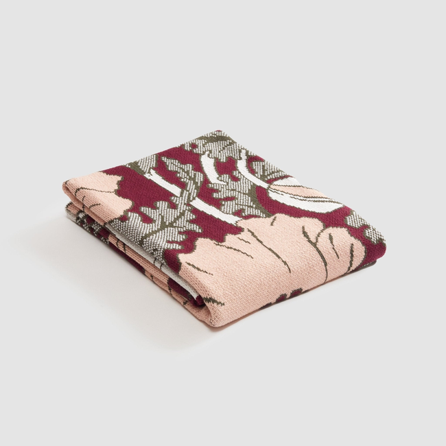 Pavot Throw Blanket by Maurice Pillard Verneuil-gallery-46682926154019