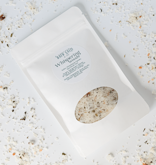 Whispering Woods Bath Salts - 6 oz | Herbal Bath Soak with Chamomile & Rosemary