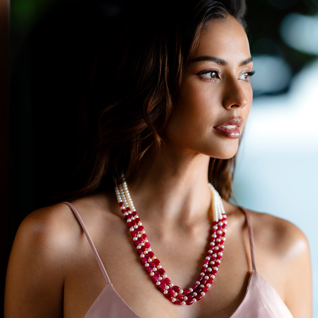 Laal Raag Necklace-gallery-36645876564025