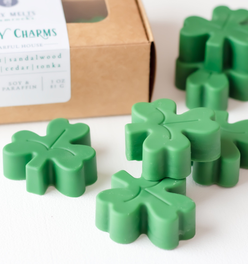 St.Patrick's Day Scented Wax Melts 6 | Sandalwood + Coconut 3 oz.