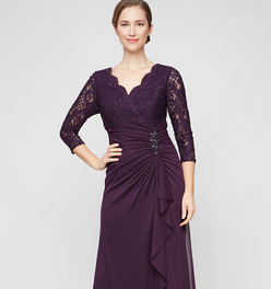 Victoria Empire Waist Gown