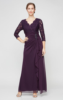 Victoria Empire Waist Gown
