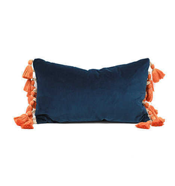 Handmade Ritz Pillow - Navy