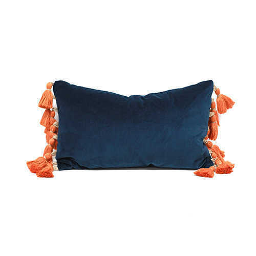 Handmade Ritz Pillow - Navy-gallery-30072866504817