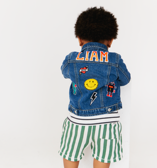 Baby Customizable Denim Jacket- Boys & Girls