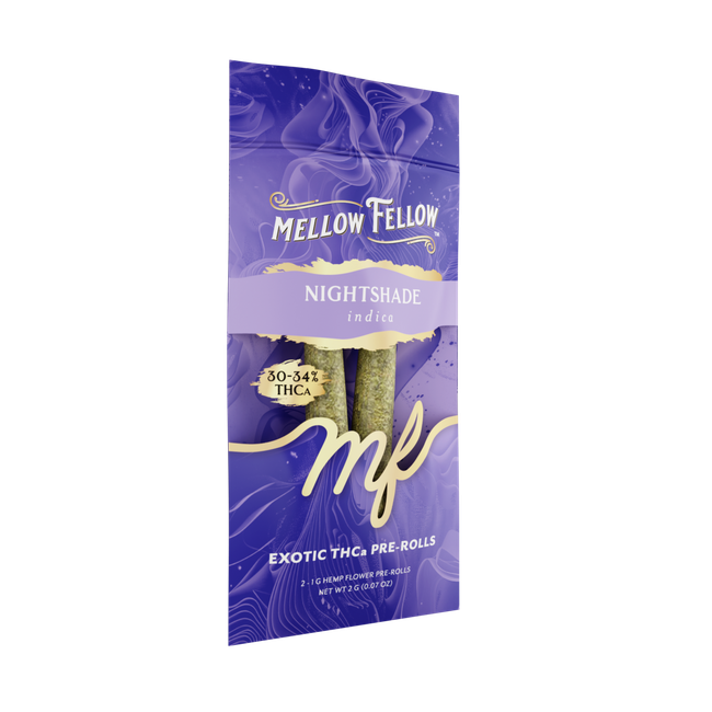 THCa Prerolls - 2 pc 2g Private Reserve Exotic - Nightshade (Indica)-gallery-38508450742478