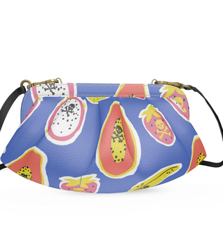 Fruit of the Poisonous Tree Pleated Soft Frame Bag
