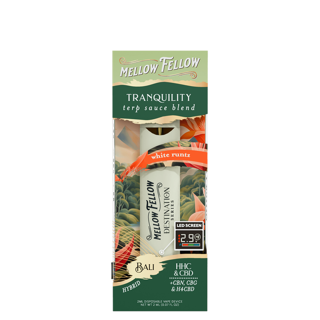 Tranquility Blend - Terp Sauce 2ml Disposable Vape - White Runtz (Hybrid)-gallery-36989972447438