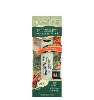 Tranquility Blend - Terp Sauce 2ml Disposable Vape - White Runtz (Hybrid)