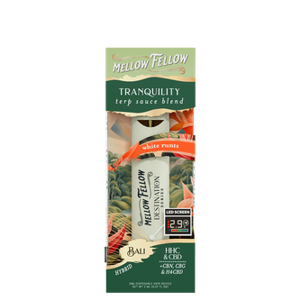 Tranquility Blend - Terp Sauce 2ml Disposable Vape - White Runtz (Hybrid)