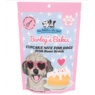 Barley's Bakes Cupcake Mix for Dogs - Bone Broth by The Bear & The Rat