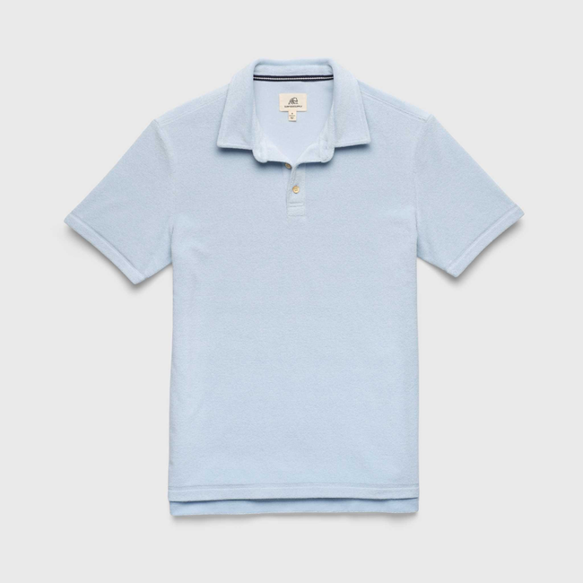 Ryan Saltwater Terry Polo - Skyway Blue-gallery-47041115652354