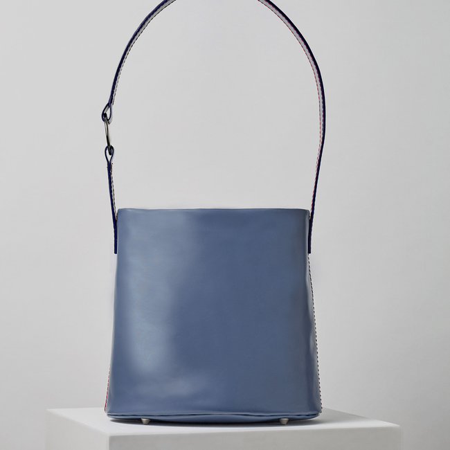 706 Bucket Bag in Cadet Blue-gallery-6142286987331