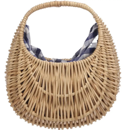 Cappelli Maisel - Women's Rattan Satchel Handbag