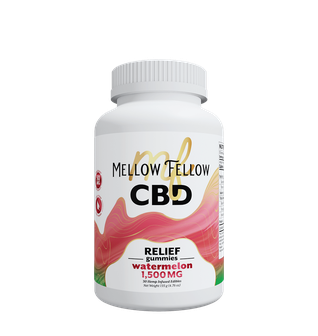 Relief CBD Gummies - 1500mg - Watermelon
