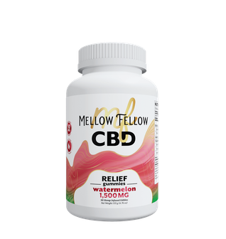 Relief CBD Gummies - 1500mg - Watermelon