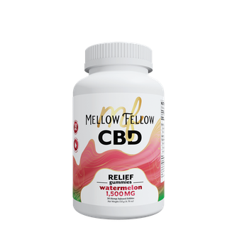Relief CBD Gummies - 1500mg - Watermelon
