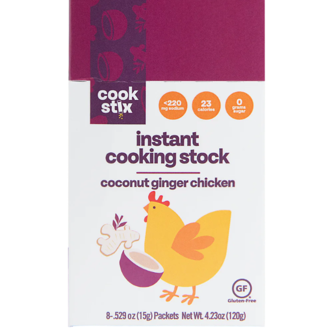 Coconut Ginger Chicken Stock - 8 Stix-gallery-51388946481470