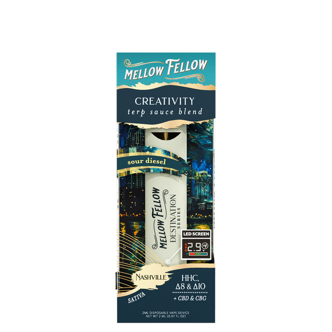 Creativity Blend - Terp Sauce 2ml Disposable Vape - Sour Diesel (Sativa)-gallery-36989953441998