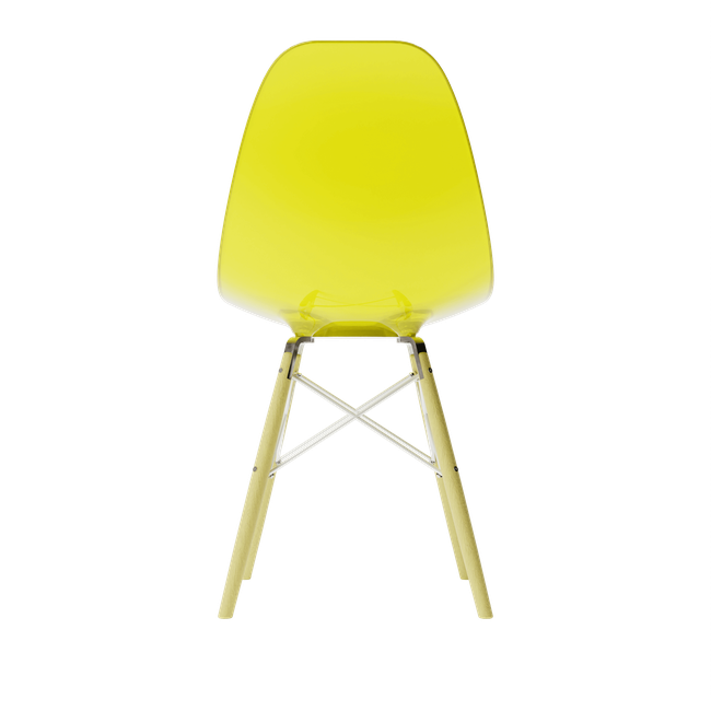 Clear Yellow MicroShell Chair™-gallery-47786856284446