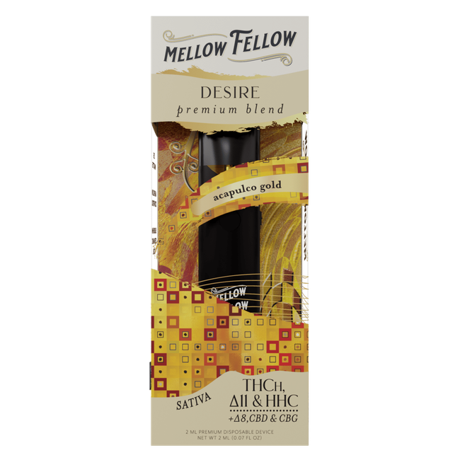 Desire Blend 2ml Disposable Vape - Acapulco Gold (Sativa)-gallery-37327718023374