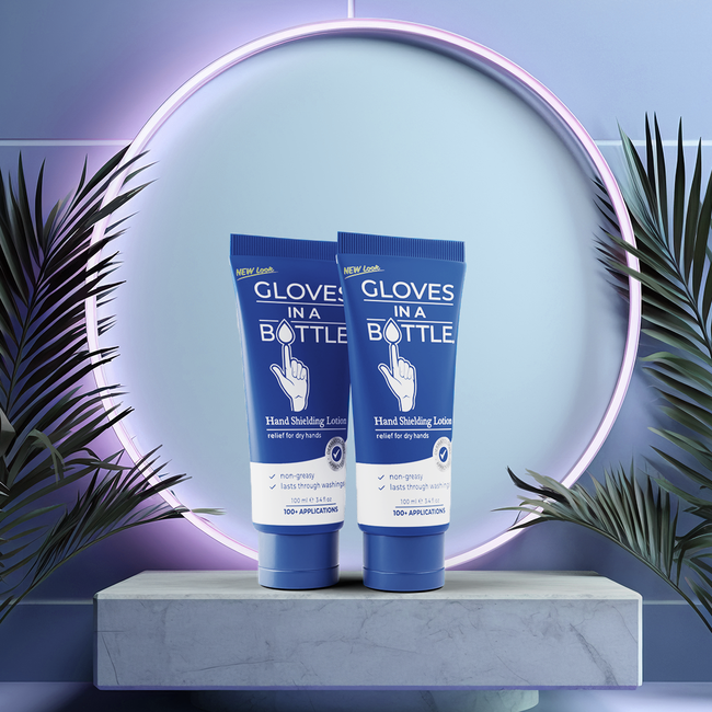 Gloves In A Bottle Hand Shielding Lotion, 3.4oz tube, 2 Pack (Brad's Deals Only)-gallery-33458863669322
