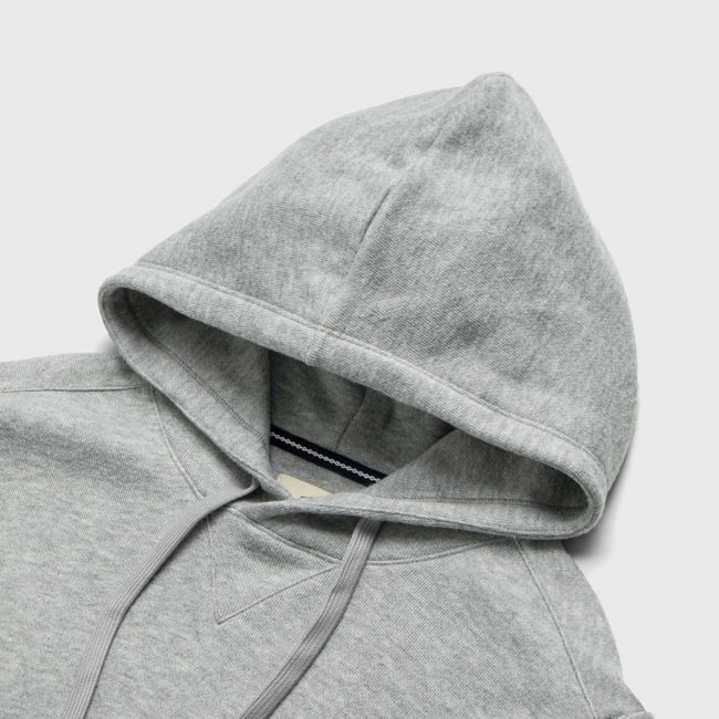 Justin Cashmist Fleece Hoodie - Heather Grey-gallery-44025290621186