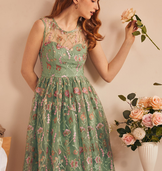 Mystique Mirage Fit & Flare Dress