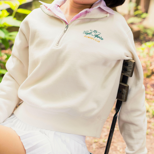 Founder's Club Half Zip Crew-gallery-35014923452486