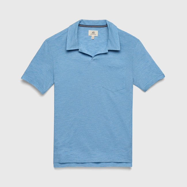 Johnny Collar Polo - Cendre Blue-gallery-47040751403266