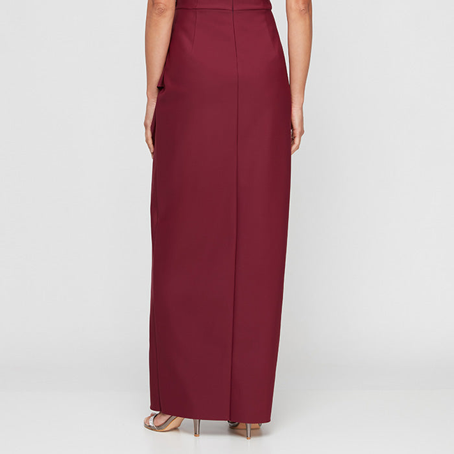 Petite Ava Sleeveless Contour Gown-gallery-44732159099136