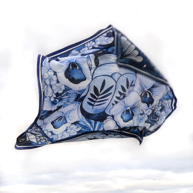 Remediarium Primum Silk Scarf-gallery-36442356842672