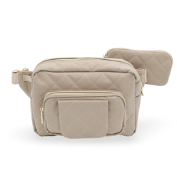 The Jetsetter Mini Diaper Bag - Beige