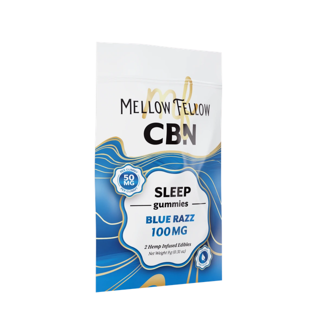 Sleep CBN Gummies 100mg - Blue Razz-gallery-39102677909710