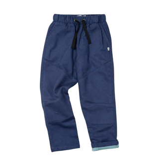 Lined Ash Pants - Navy