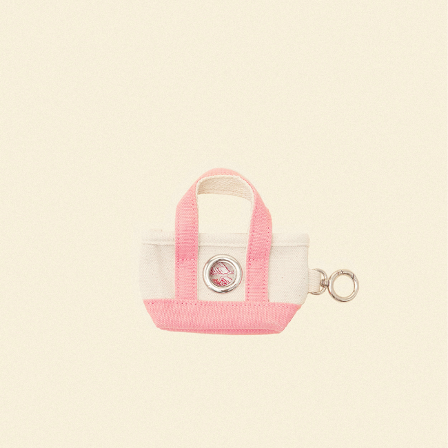 The Little Beast Poop Bag Tote - Pink-gallery-61380002349342