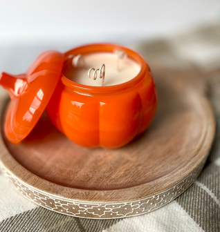 Golden Autumn Candle