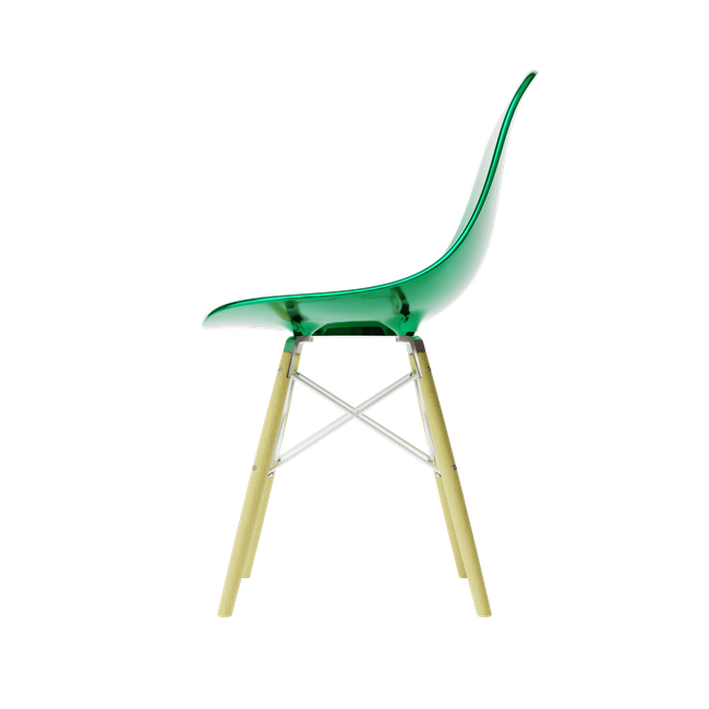 Metallic Green MicroShell Chair™-gallery-47786858053918