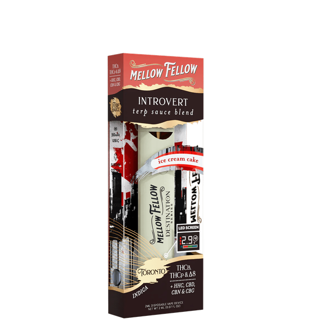 Introvert Blend - Terp Sauce 2ml Disposable Vape - Ice Cream Cake (Indica)-gallery-37327636889806
