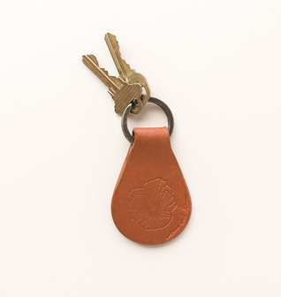 Birth Flower Keychain