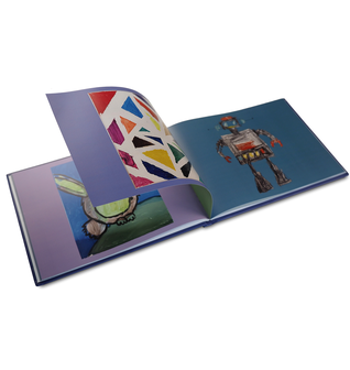 Custom Hardcover Photo Book From Your Kids' Art
