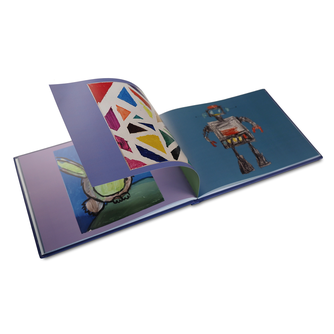 Custom Hardcover Photo Book From Your Kids' Art