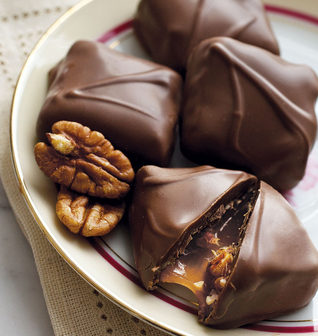 Milk Chocolate BOURBON Bear Claws - 9 PC