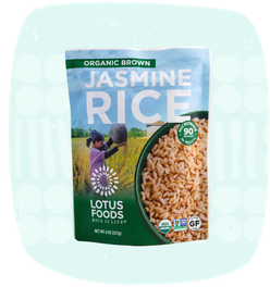 Organic Brown Jasmine Rice Heat & Eat Pouch