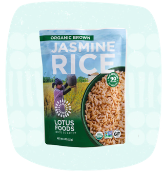 Organic Brown Jasmine Rice Heat & Eat Pouch