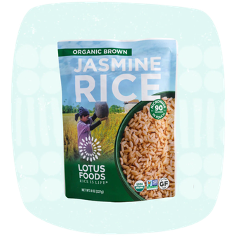 Organic Brown Jasmine Rice Heat & Eat Pouch