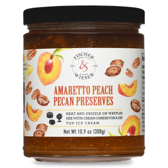 Amaretto Peach Pecan Preserves