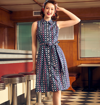 Whimsical Wanderlust Shirt Dress