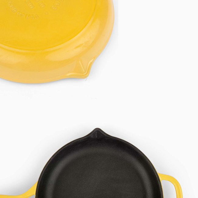 Enameled Cast Iron Skillet | 10.25in/27cm-gallery-53351579484532