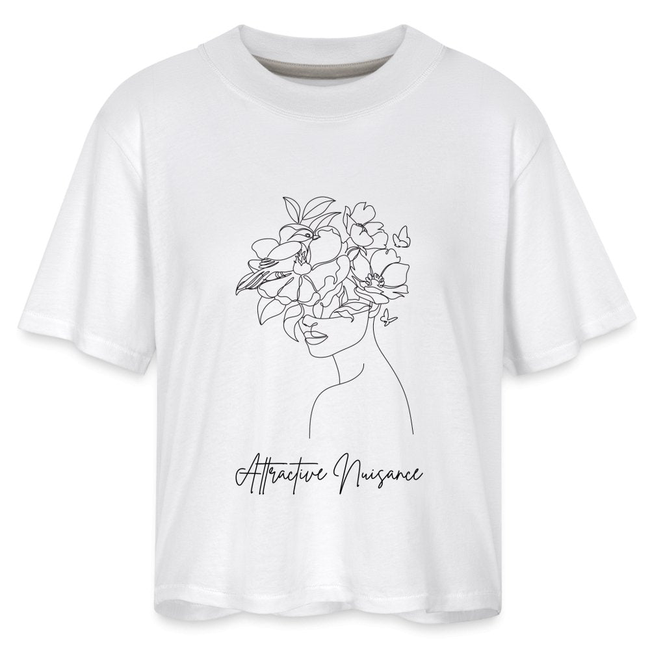 Attractive Nuisance Women's Boxy Tee-gallery-32717280510018